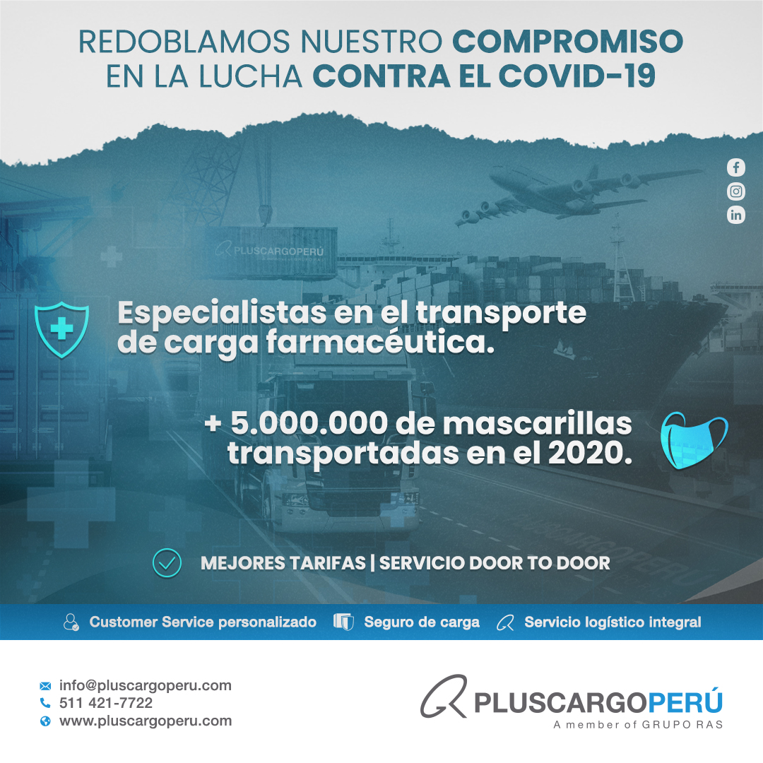 TRANSPORTE DE CARGA AÉREA / MARÍTIMA – PHARMA
